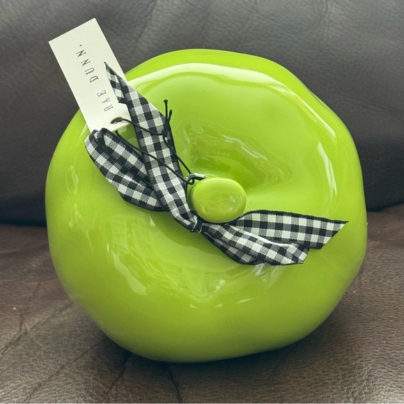 POISON - Rae Dunn Green Poison Apple Halloween Bird House - Picture 10 of 12